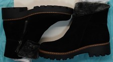 Black Wyoming Water Resistant Boot Womens size 6 width Medium BRAND NEW