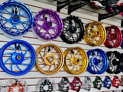 scooter GY6 150cc 13  rim wheel set (rear disc) for vento tap Tao  ( NO CHUMA)