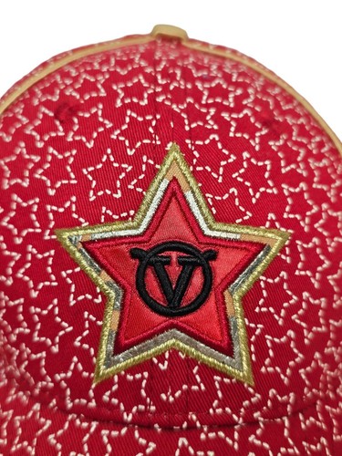 Visalia Rawhide Youth Size Hat Cap Minor League Baseball New Era Red Gold Stars - Picture 3 of 10