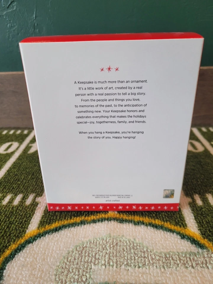 Jordy Nelson Green Bay Packers 2016 Hallmark Keepsake Ornament NIB - Image 2 of 4