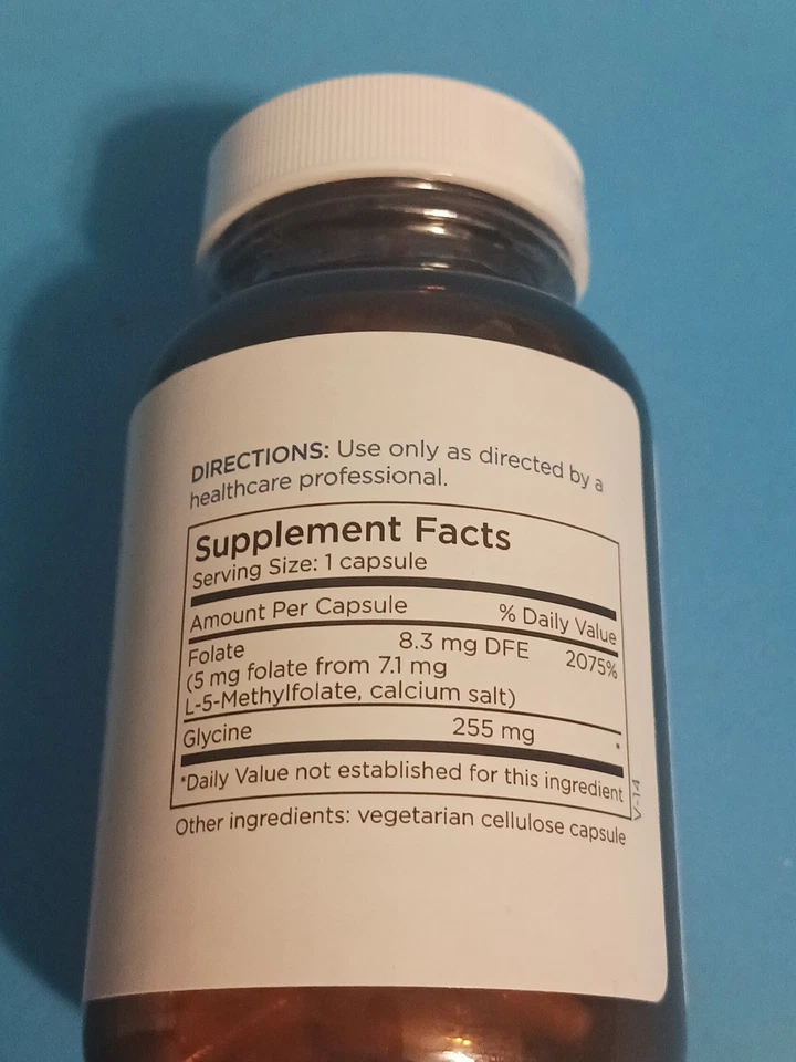 L-metilfolato de mantenimiento metabólico 5 mg - uso diario (90 cápsulas) caducidad 11/2025 Foto 3 de 4