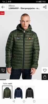 ellesse jacke Herren Lombardy L Kaki