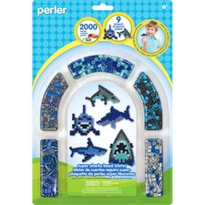 Perler Fused Bead Kit-Sharks - 2 Pack