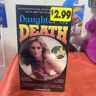 Daughter Of Death VHS Rare Sealed New Sybil Danning See Pics