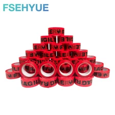 72Rolls——2"x110 Yards Fragile Handle with Care Packing Shipping Box Sealing Tape