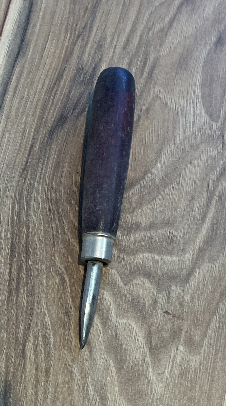 Lot of 8 Scratch Awls Ice Pick Nail Puller w/ Wood Handles Vintage