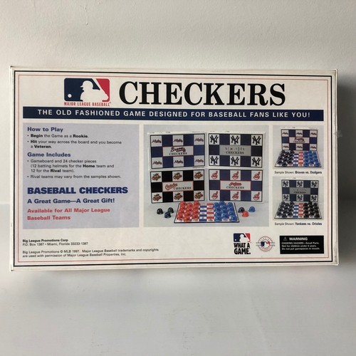 New York Yankees Checkers MLB Genuine 1997 Version Great Gift for a Yankee Fan! - Picture 3 of 5