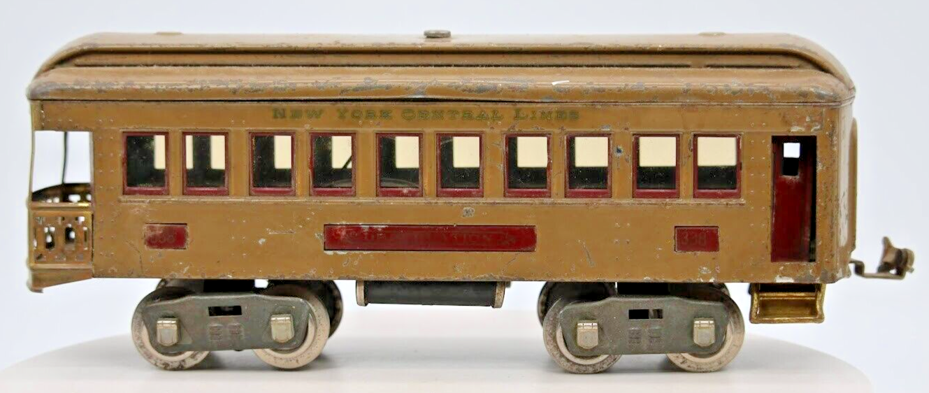 Lionel Pre War Standard Gauge All Metal NYC Observation Train