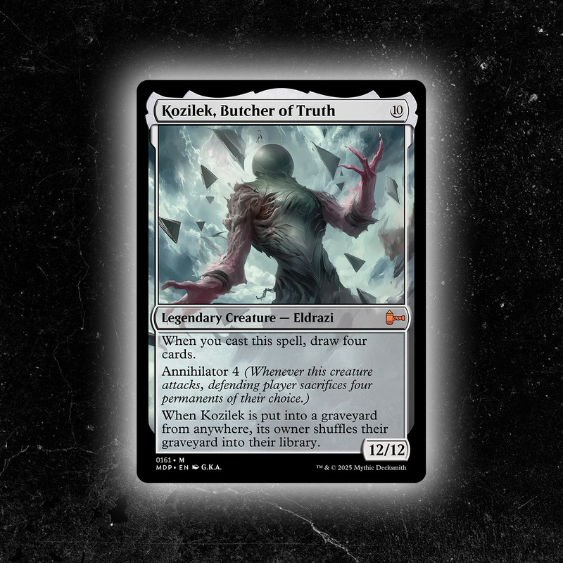 Kozilek, Butcher of Truth - Custom Magic: The Gathering Card - High-Quality