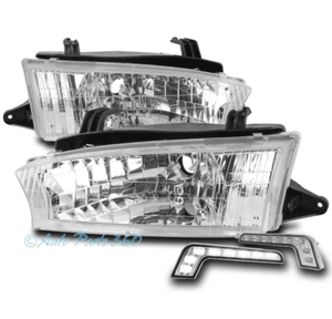 For 1997-1999 Subaru Legacy Outback Headlights Headlamps Replacement Left+Right