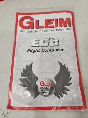 Glem Flight Computer Gleim Aviation E6B Flight Computer | eBay