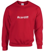 Cardiff Hashtag Sweatshirt Kids Cardiff Hashtag Sweatshirt Kids