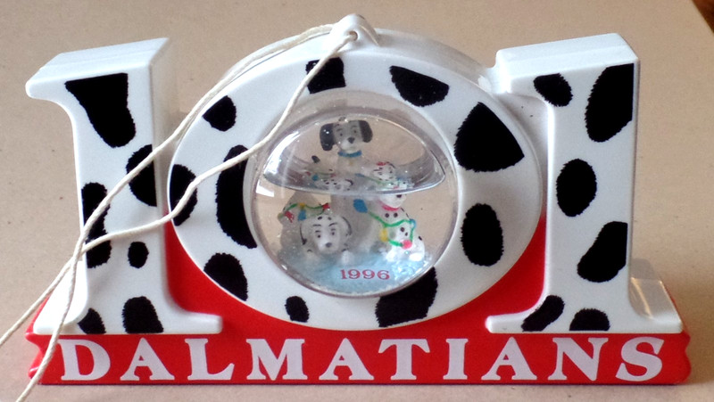 Vintage 1996 Disney "101 DALMATIANS" McD Christmas Ornament
