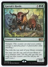 Garruk's Horde Normal R Welcome Deck 2017 24 NM