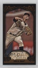 2012 Topps Gypsy Queen Mini Black Matt Cain #305 0nr3