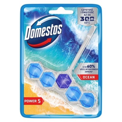 8720182905048 Domestos Kostka toaletowa Power 5 Ocean 50g Unilever Polska Sp. z 