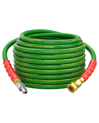 #ad 25FT Pressure Washer Hose 3 8#x27;#x27; Non Marking 4800psi with Quick Connect 25FT ... $63.31