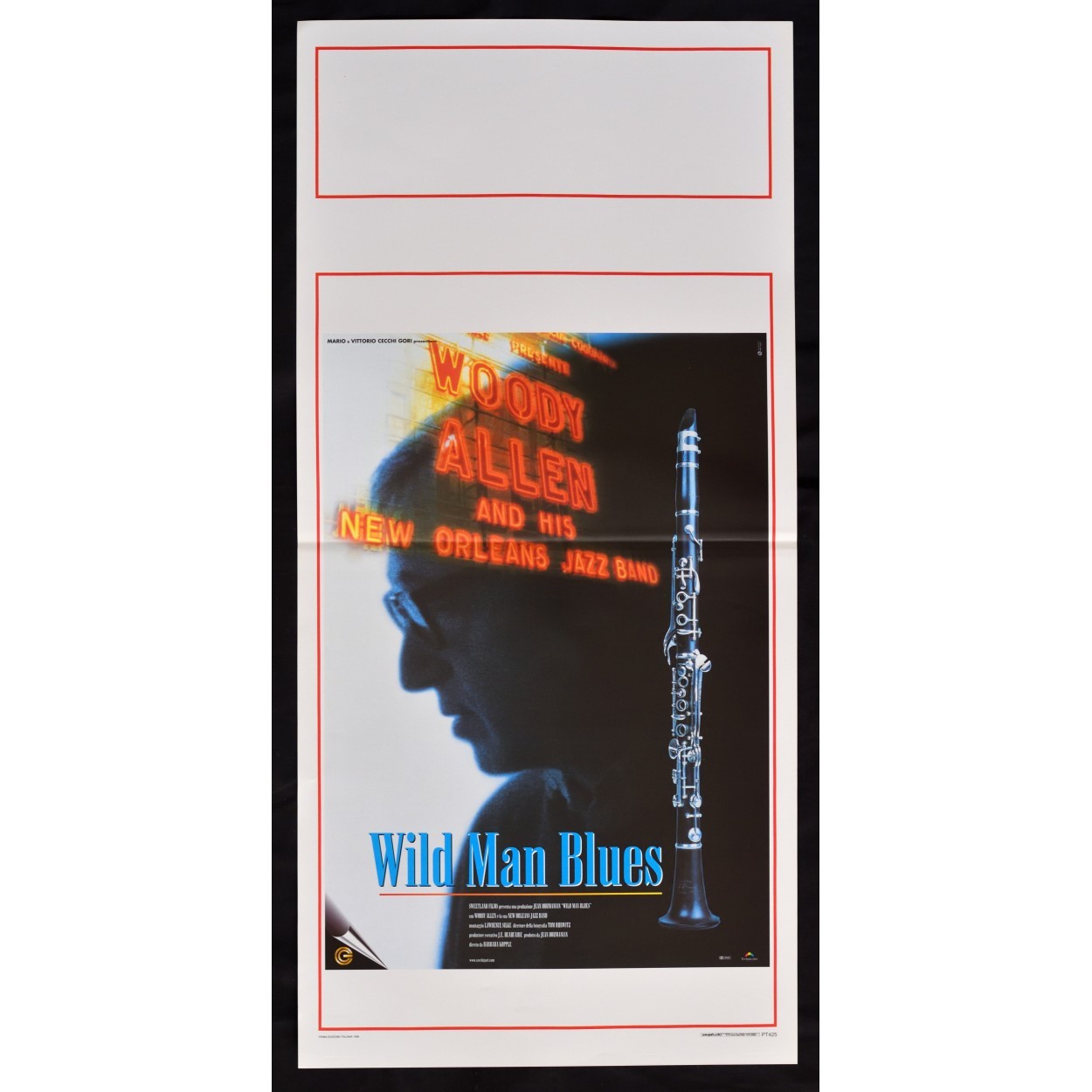 Locandina originale film Wild Man Blues (1997) - Regia di Barbara Kopple