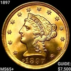 col-32038 RARE 1897 $2.50 Gold Quarter Eagle Coin US Pre-1933 Gold STUNNER