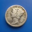1921-D Mercury Dime - Rare Key Date!