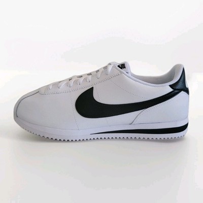 Nike Cortez Leather ,, White - Black'' Size UK 9 EUR 44 US 10 (DM4044 105)