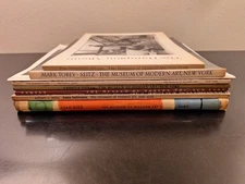 Lot of 8 Museum Of Modern Art Catalogs Nakian Gorky Hofmann Lartigue Miro Tobey