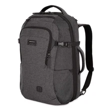 SwissGear Hybrid Travel Laptop Backpack 22 in - Heather Gray