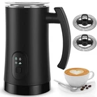 Electric Milk Frother Steamer 350ml Auto Warm And Cold Foam Maker For Coffee