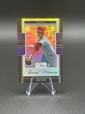 2025 Panini Three & Two Jim Kaat Award Winning 1975 Gold Glove #57/99