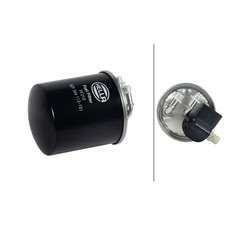 Kraftstofffilter Leitungsfilter Ø 91 mm HELLA für u.a. MERCEDES-BENZ A-KLASSE