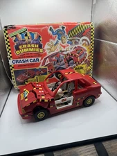 Incredible Crash Dummies: Red Crash Car, Original Box,- RARE. Fast Shipping