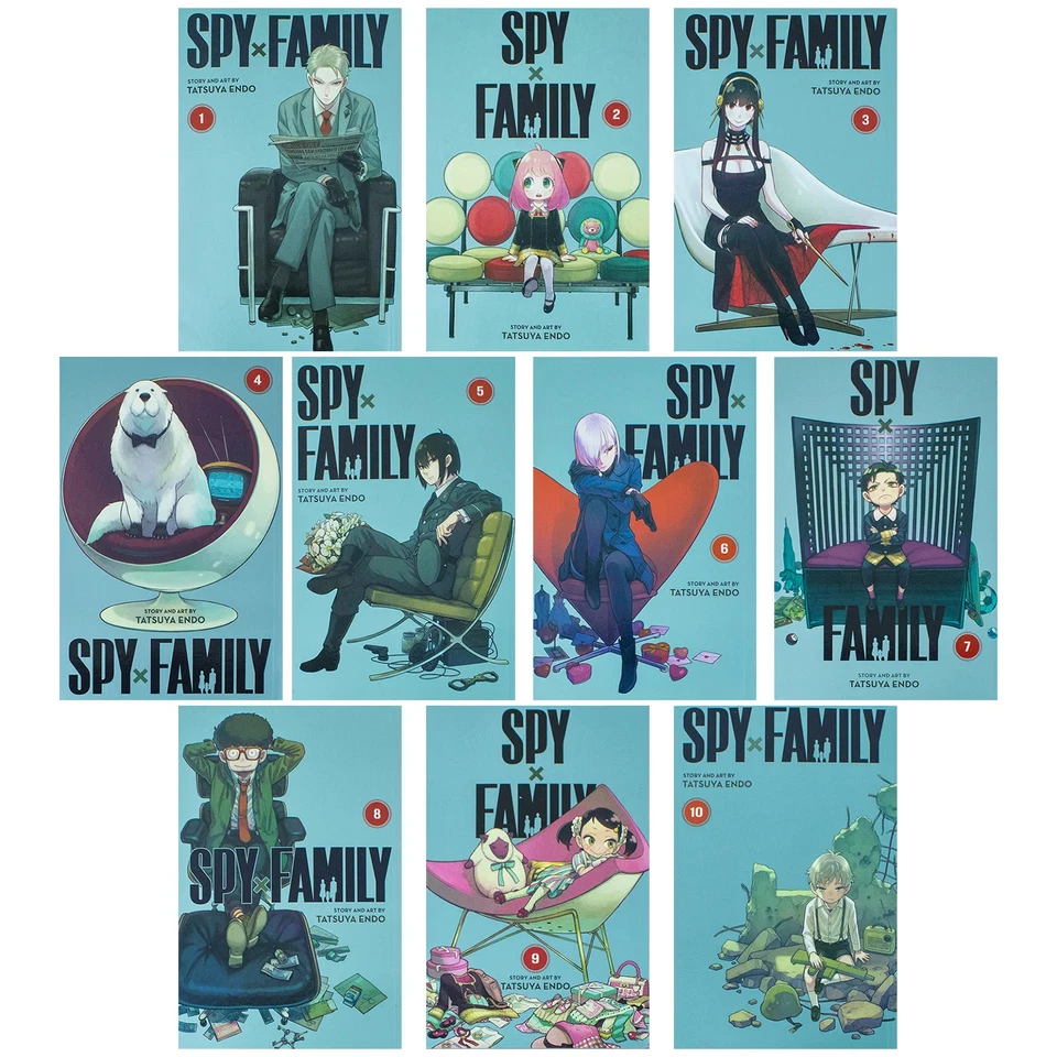 Spy x Family Volume 110 Book Collection Set by Tatsuya Endo  Ac | Tatsuya Endo - Image 3 of 4