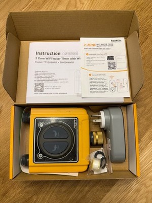 RainPoint 2-Zone WiFi Hose Water Timer