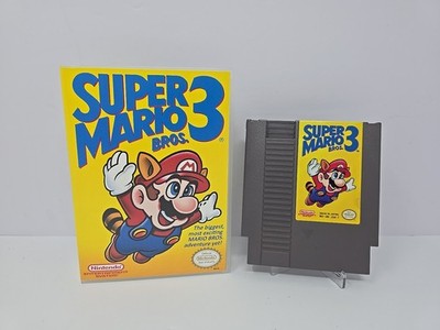 Super Mario Bros. 3 (Nintendo NES, 1990) With Replacement Case 