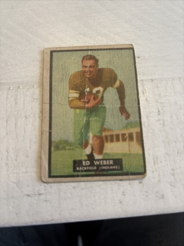 Ed Weber #6 1951 Topps Magic card