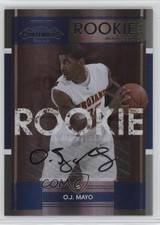 2008 Playoff Prime Cuts Playoff Contenders Rookies OJ Mayo #23 Auto 0r4