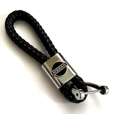 Nissan PU leather keyring keychain fob
