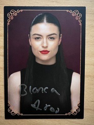 Bianca Sherratt AK Moulin Rouge Autogrammkarten Musical Köln original signiert