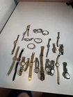 Vintage Women’s Watch Parts Lot 25 Elgin Seiko Bulova Anne Klein AS-IS Repair