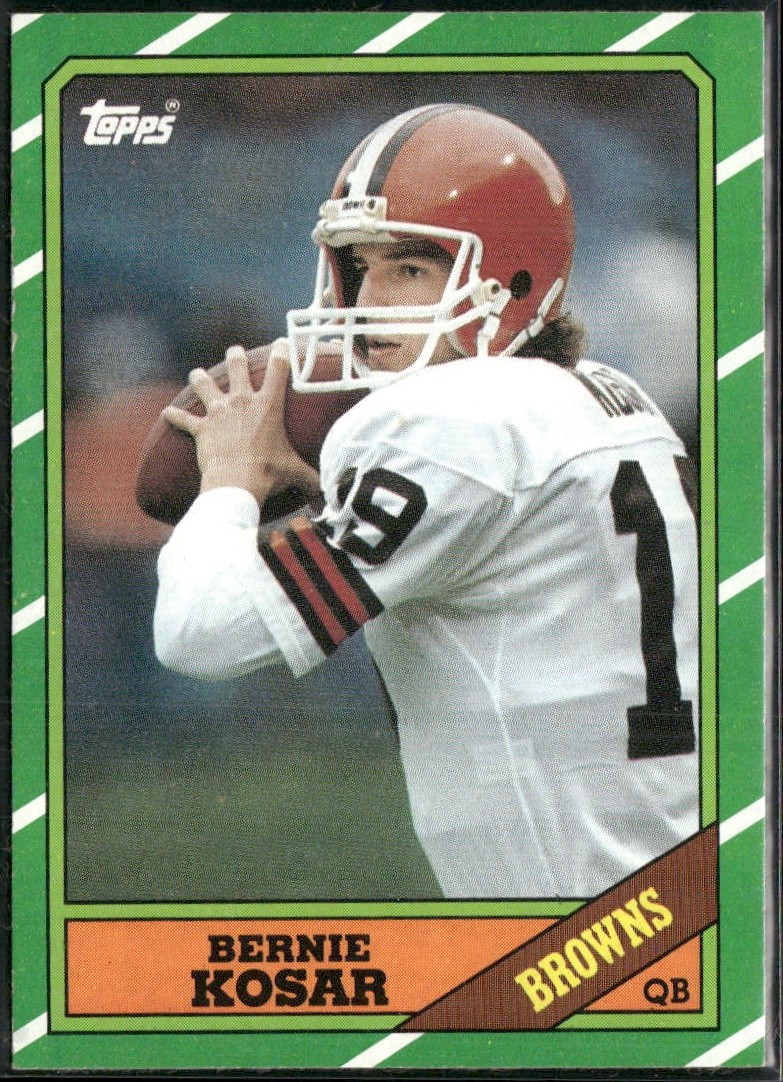Bernie Kosar Rookie RC 1986 Topps #187 Cleveland Browns
