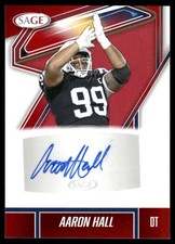 2026 SAGE Aaron Hall #A-AH2 Duke Blue Devils