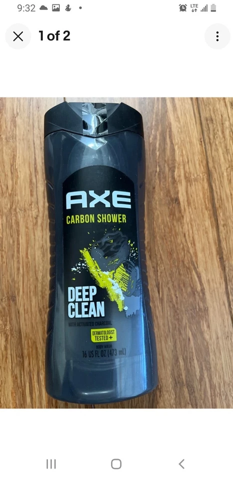 Axe Body Wash Carbon Shower Deep Clean Charcoal 16 oz. DISCONTINUED - Image 2 of 2