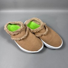 OOFOS OOcoozie Mule Sherpa Women  s sz 8.5 Fuzzy Recovery Slippers Shoes EUC