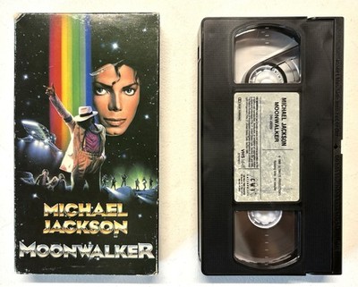 Michael Jackson: Moonwalker VHS Tape (1988)