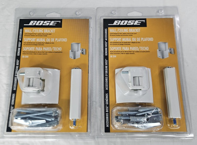 Bose UB 20B Wall Ceiling Bracket Speaker Systems Acoustimas Lifestyle New Set 2