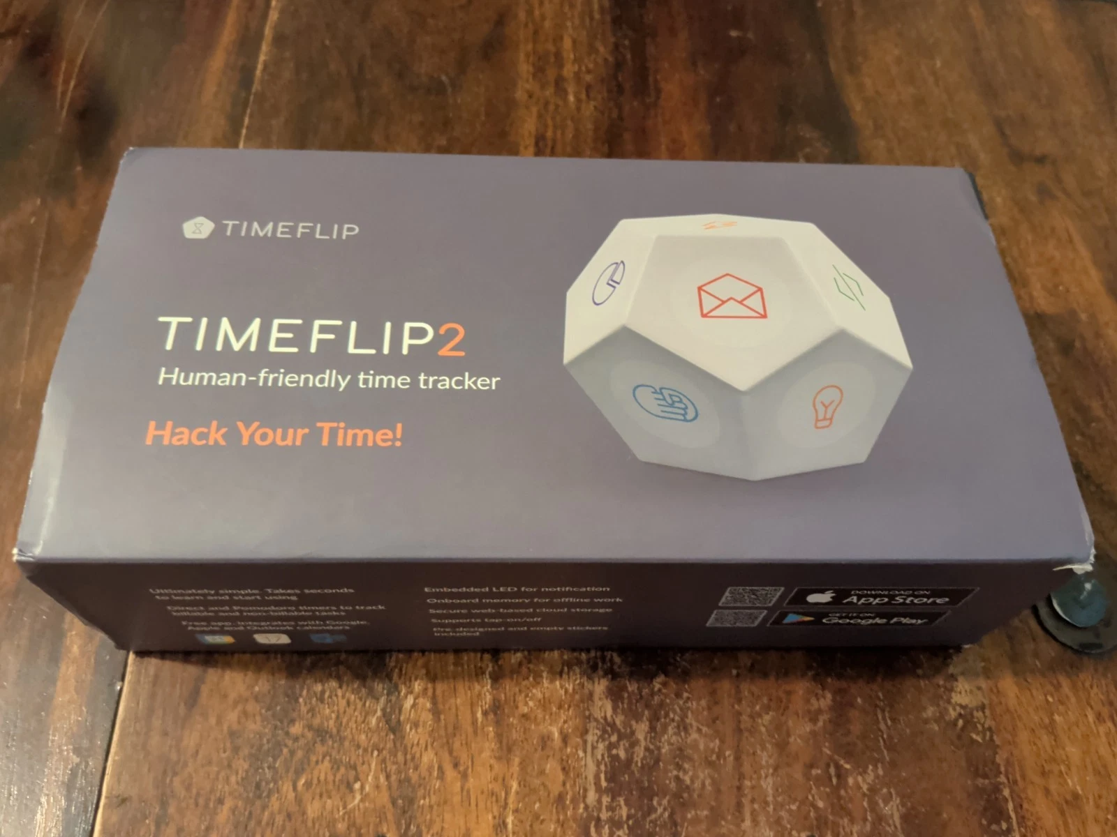 TimeFlip2 Interactive Time Tracker - Open Box, Unused