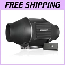 Bladeless 4" Ventilation Exhaust Fan with App Control