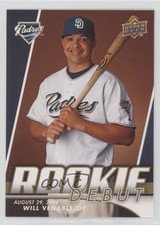 2009 Upper Deck Rookie Debut Will Venable #RD-WV 7iu