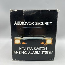 Audiovox AA-9110 Vehicle Keyless Switch Sensing Alarm System
