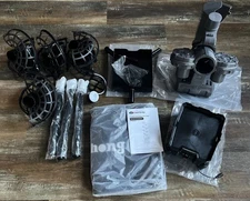 Furlihong 3807BH Tennis Ball Machine with Triangular Base, Adj Speed Oscillating